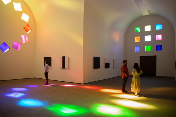 Austin-by-Ellsworth-Kelly_interior-with-visitors_2-Blanton-Museum-of-Art-