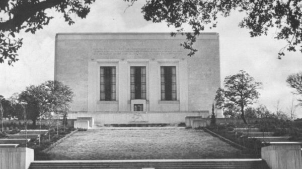 The Texas Memorial Museum in 1939