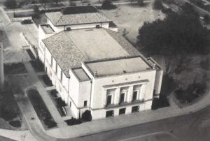 View of Hogg from the Tower observation deck