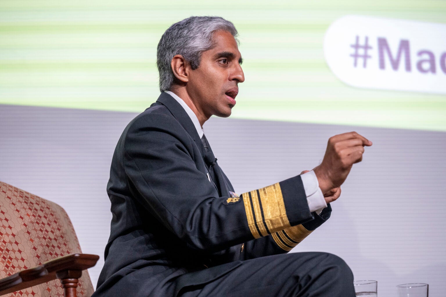 Surgeon General Vivek Murthy and Matthew McConaughey Talk to UT ...
