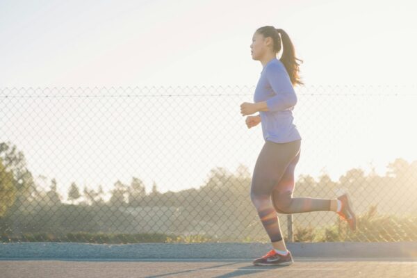 Woman exercising