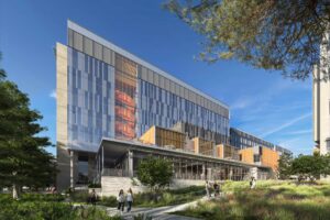 Rendering of the new Autry C. Stephens Engineering Discovery Building. Credit: CO Architects