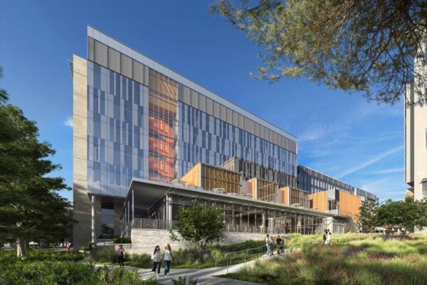 Rendering of the new Autry C. Stephens Engineering Discovery Building. Credit: CO Architects
