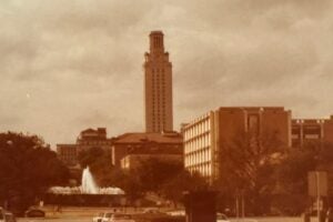 Sepia photo of the Tower