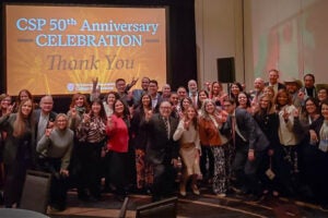 Image of a group of people who were part of the Cooperative Superintendency Program at the TASA Midwinter Conference