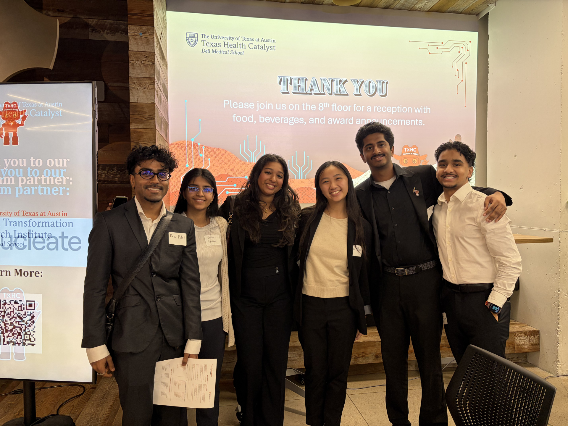 image of a group of students at the Texas Health Catalyst Roundup and Rodeo