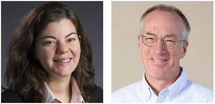 Erin Rodriguez (left) and J. Mark Eddy (right)