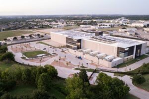 image of the horizon supercomputer building