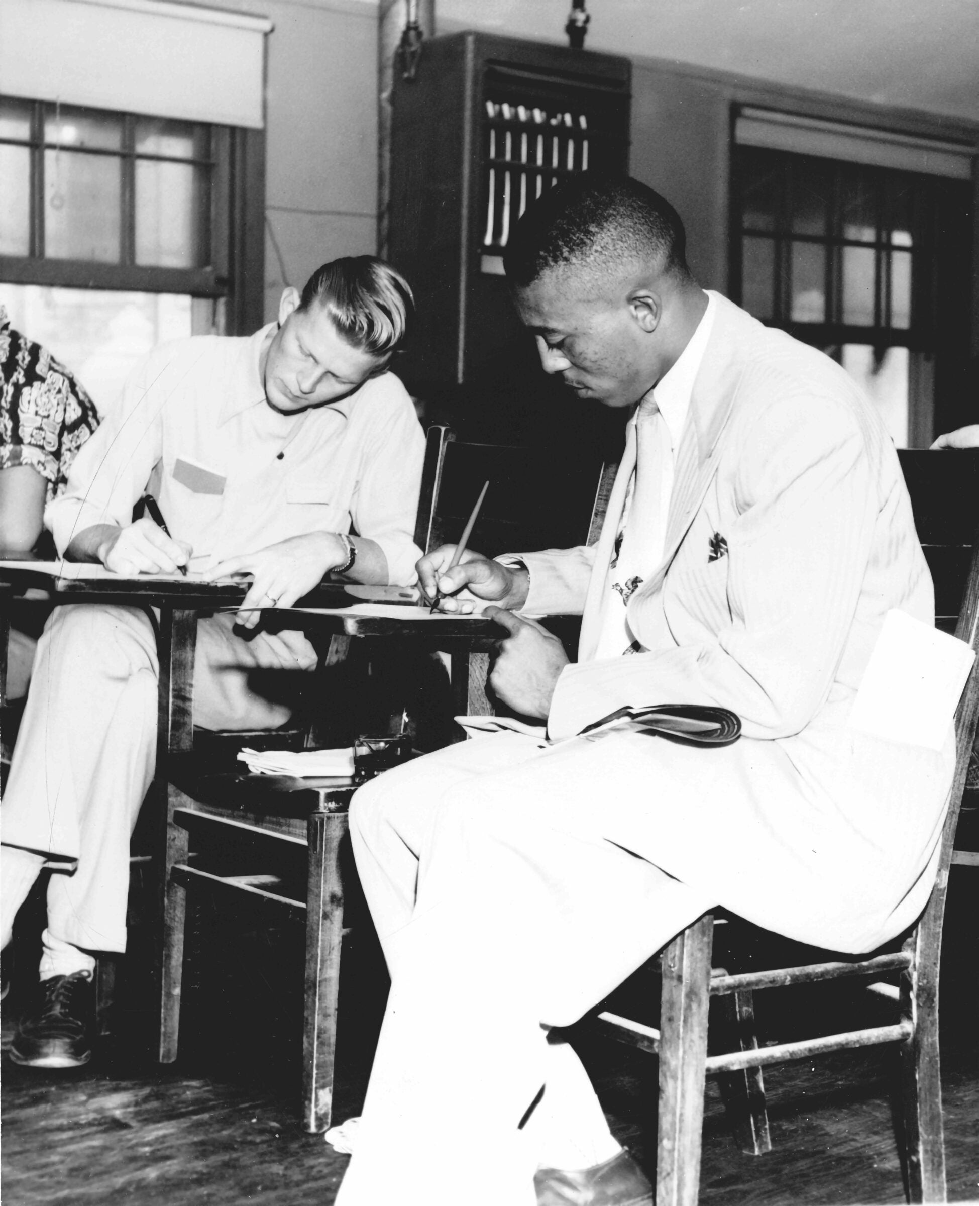 John S. Chase enrolls at The University of Texas at Austin in June 1950.