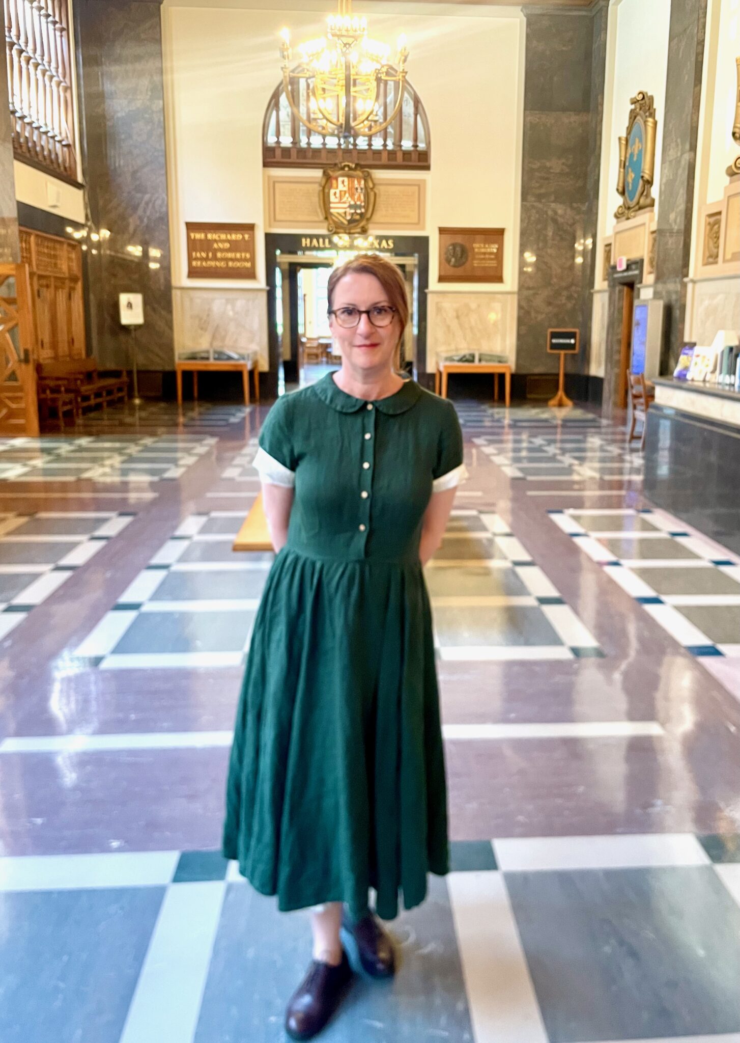 Jennifer Lee, two-degree Longhorn and Director of Research, Discovery and Collections for UT Libraries